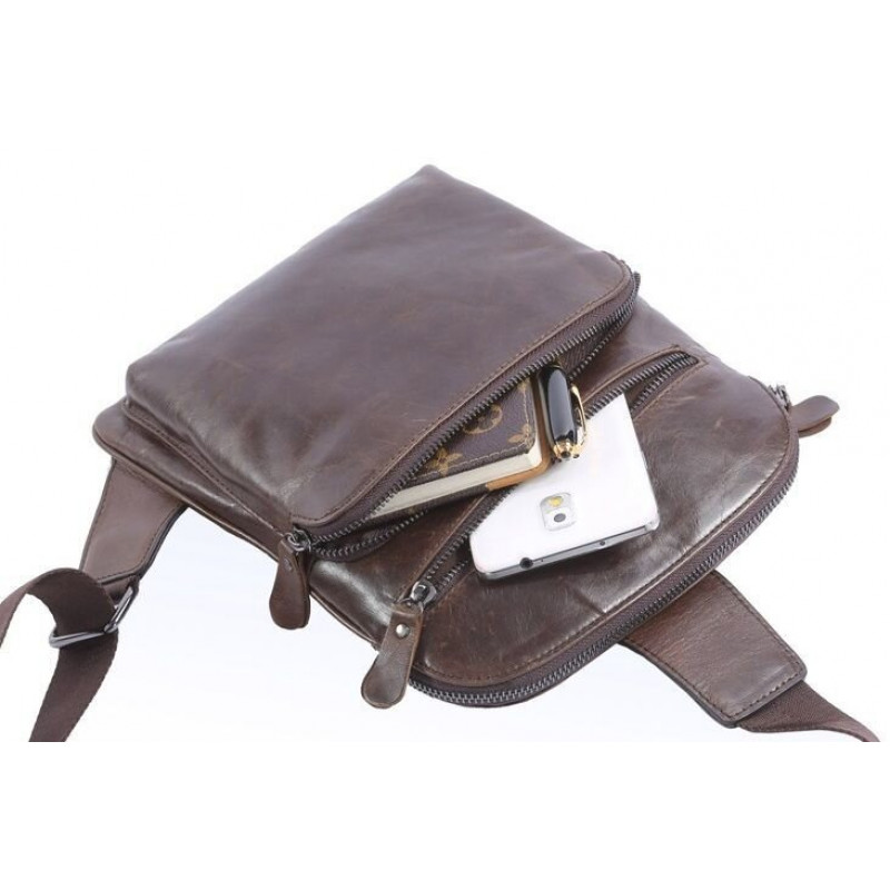 Сумка мужская Vintage Коричневая