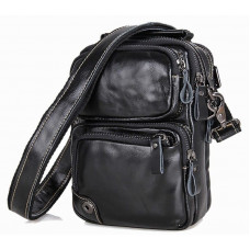 Сумка чоловіча Vintage Чорна