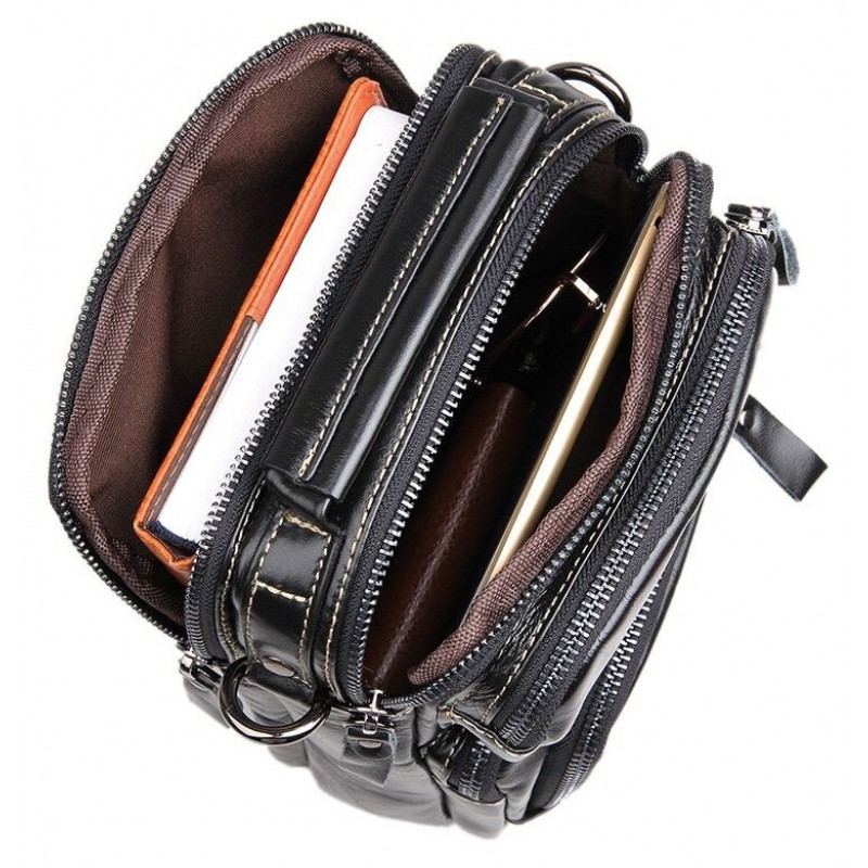 Сумка мужская Vintage Черная