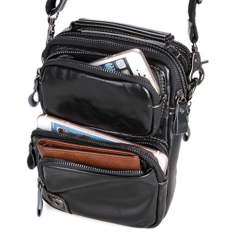 Сумка мужская Vintage Черная