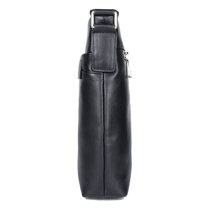 Сумка мужская в гладкой коже Vintage Черная