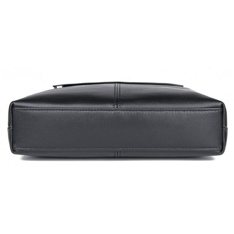 Сумка мужская в гладкой коже Vintage Черная