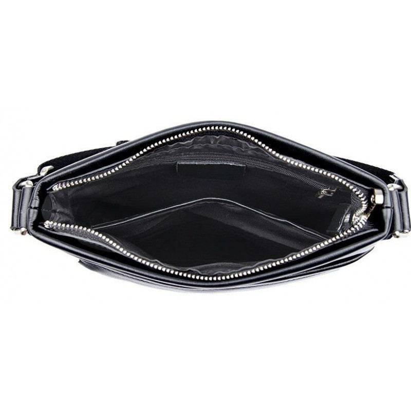 Сумка мужская в гладкой коже Vintage Черная