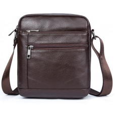 Сумка мужская компактная Vintage Коричневая