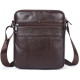 Сумка мужская компактная Vintage Коричневая