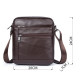 Сумка мужская компактная Vintage Коричневая