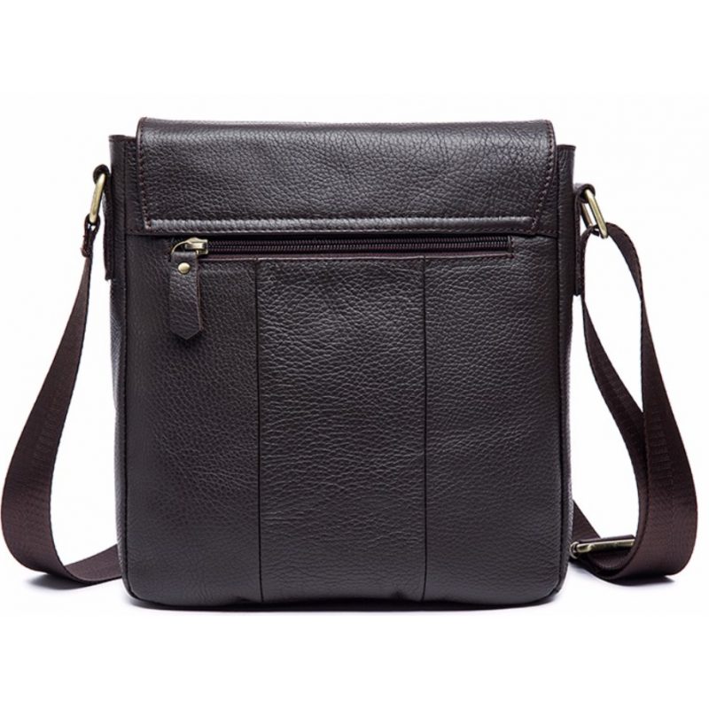 Сумка через плечо из кожи Vintage Коричневая