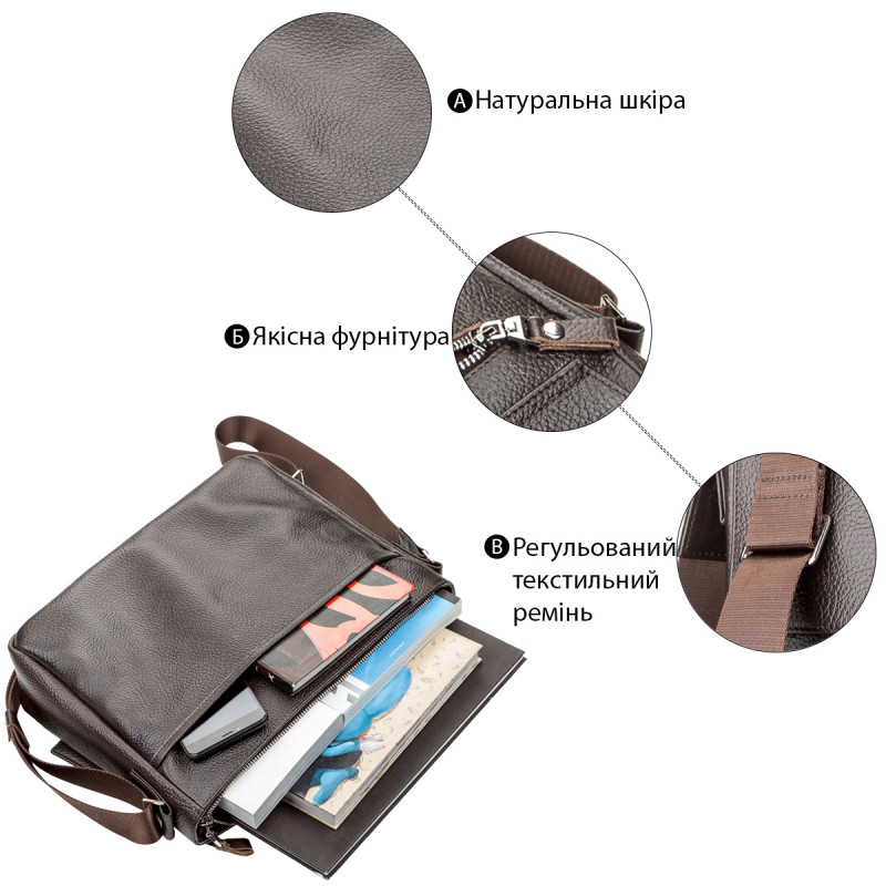 Сумка SHVIGEL Коричнева