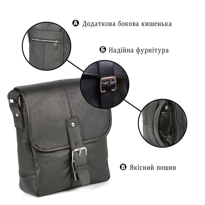 Сумка SHVIGEL Черная