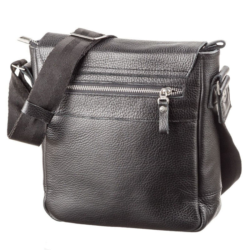 Сумка SHVIGEL з натуральної шкіри Чорна