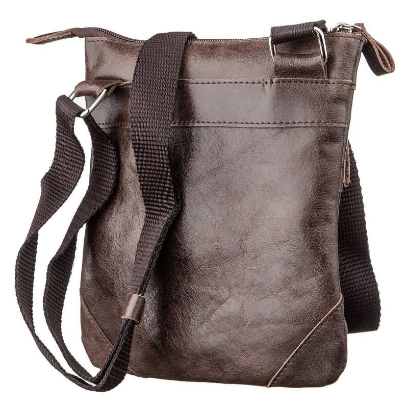 Сумка SHVIGEL з натуральної шкіри Коричнева