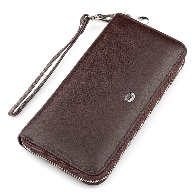 Гаманець жіночий ST Leather (ST-) шкіряний Коричневий