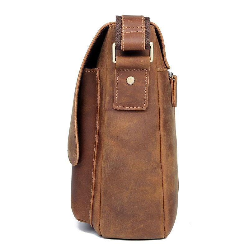 Кожаная мужская сумка Vintage Коричневый