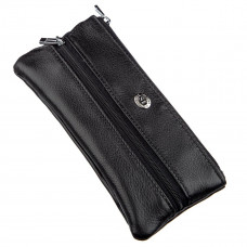 Мужская компактная ключница ST Leather Черный