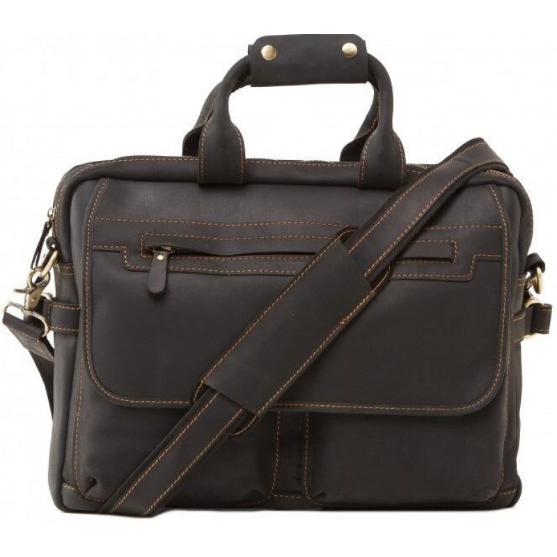 Сумка Vintage из винтажной кожи Коричневая