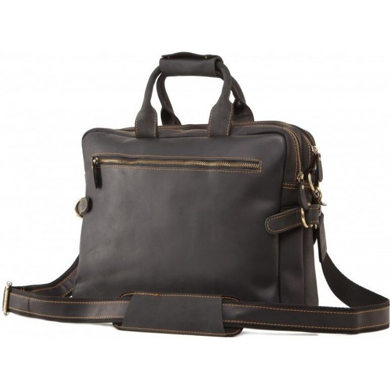 Сумка Vintage из винтажной кожи Коричневая