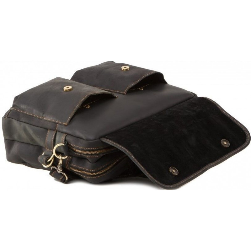 Сумка Vintage из винтажной кожи Коричневая