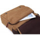 Сумка чоловіча Vintage текстильна Коричнева