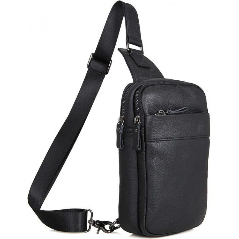 Сумка чоловіча Vintage Чорна