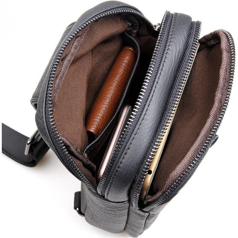 Сумка чоловіча Vintage Чорна