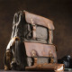 Туристический рюкзак canvas Vintage Болотный
