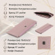 Горизонтальний тонкий гаманець зі шкіри ST Leather Ліловий