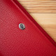 Женский кожаный кошелек ST Leather  Красный