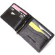 Мужской кожаный зажим для денег GRANDE PELLE Черный