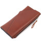 Практичне чоловіче портмоне Grande Pelle Коричневий