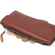 Практичне чоловіче портмоне Grande Pelle Коричневий