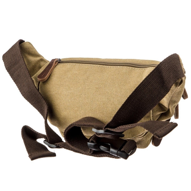 Сумка поясная текстильная Vintage Хаки