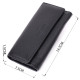 Большая ключница с функцией кошелька из натуральной кожи ST Leather Черный