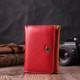 Яркий кошелек для девушек из натуральной кожи ST Leather Разноцветный