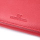 Классический женский кошелек из натуральной кожи ST Leather Красный