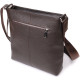 Стильна сумка через плече для чоловіків із натуральної шкіри GRANDE PELLE Коричневий