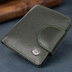 Вертикальный женский кошелек из натуральной кожи ST Leather Зеленый
