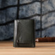 Женский кошелек среднего размера из натуральной кожи ST Leather Зеленый