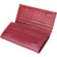 Практичный вертикальный кошелек из натуральной кожи ST Leather Бордовый