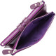 Яскравий жіночий гаманець з натуральної шкіри CANPELLINI _ Фіолетовий