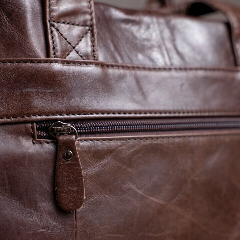 Сумка чоловіча Vintage Коричнева