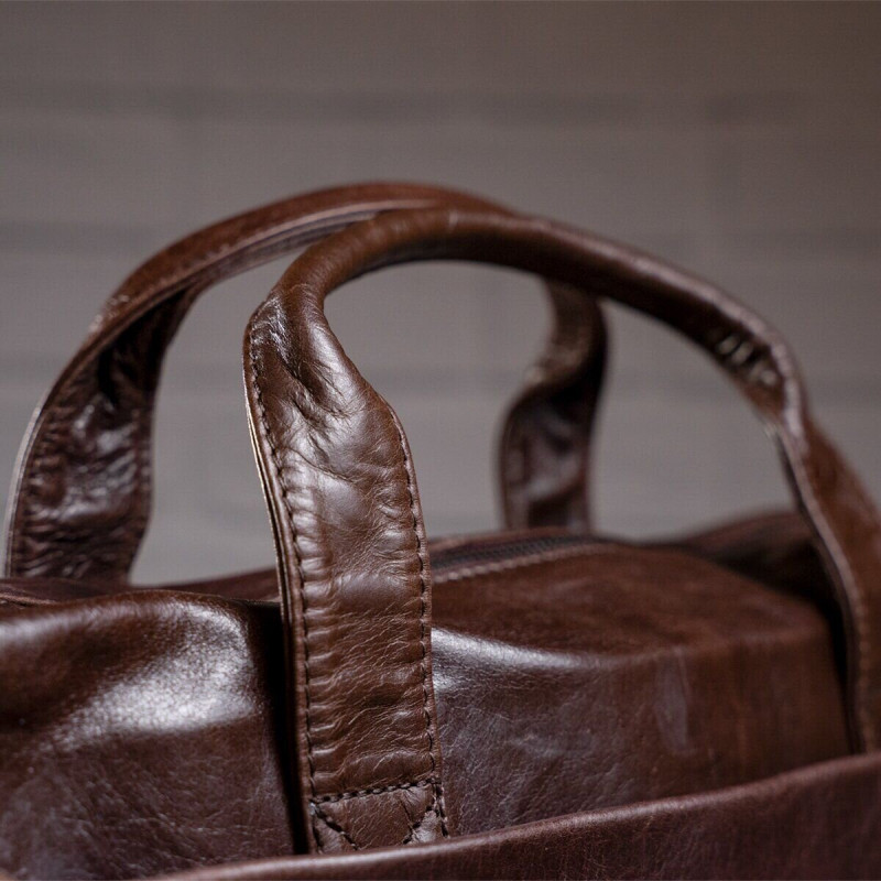 Сумка чоловіча Vintage Коричнева