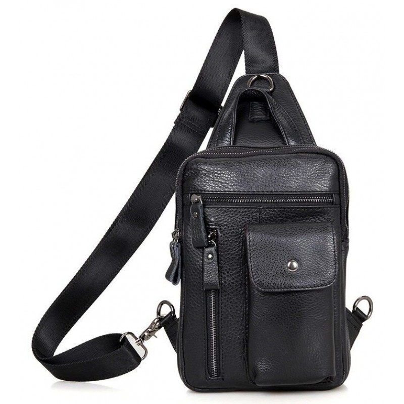 Сумка чоловіча Vintage Чорна