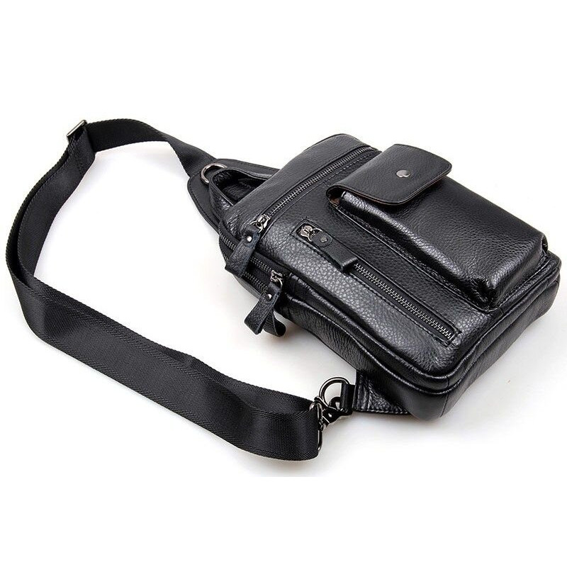 Сумка чоловіча Vintage Чорна