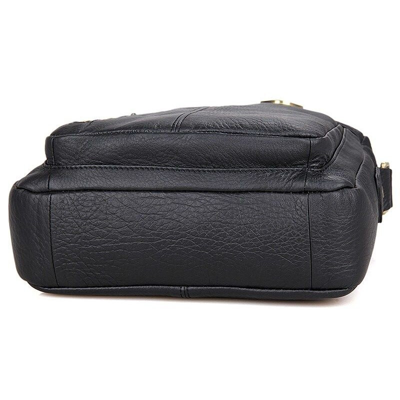 Сумка чоловіча Vintage через плече Чорна