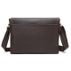 Сумка мужская горизонтальная на плечо Vintage Коричневая