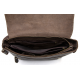 Сумка мужская горизонтальная на плечо Vintage Коричневая