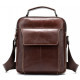 Сумка чоловіча шкіряна Vintage Коричнева