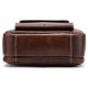 Сумка чоловіча шкіряна Vintage Коричнева