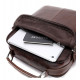Сумка чоловіча шкіряна Vintage Коричнева