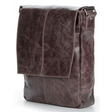 Сумка SHVIGEL кожаная Коричневая